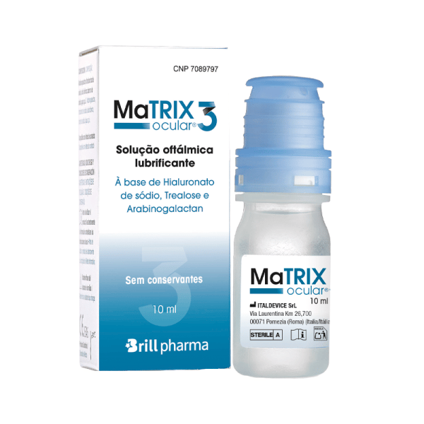 Matrix Ocular 3 Sol Oftal Lub 10Ml