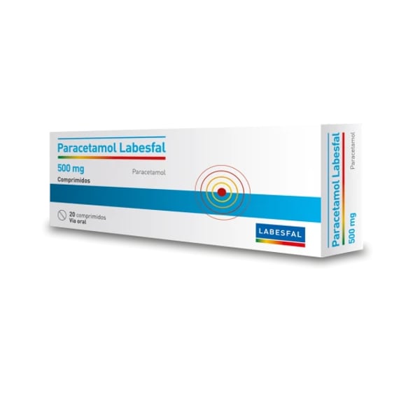 Paracetamol Labesfal 500 mg x 20 comp