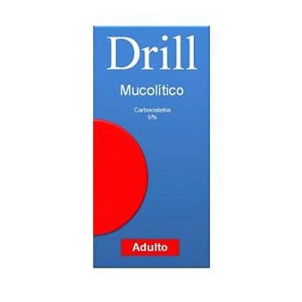 Drill Mucolítico Adulto 50 mg/mL x 200 xar mL