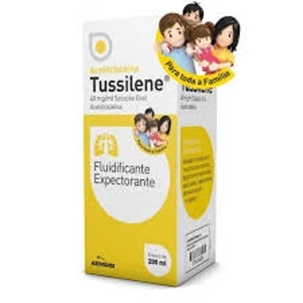 Acetilcisteína Tussilene 40 mg/mL Sol Oral 200Ml
