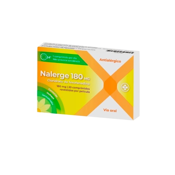 NALERGE 180 MG 20 COMPRIMIDOS REV PEL