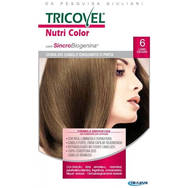 Tricovel Nutri Color Colorac 6 Loiro Esc