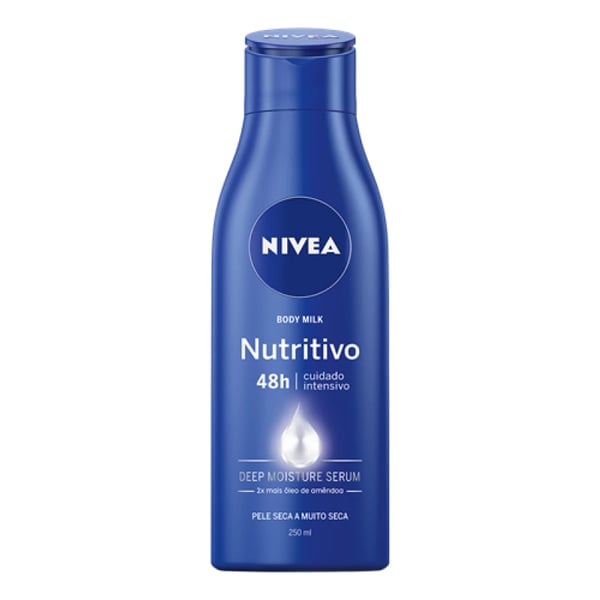 Nivea Body Milk Leite Gde 250 Ml N350