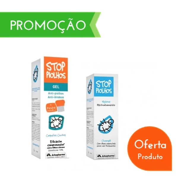 Stop Piolhos Kit Completo Cabello Corto