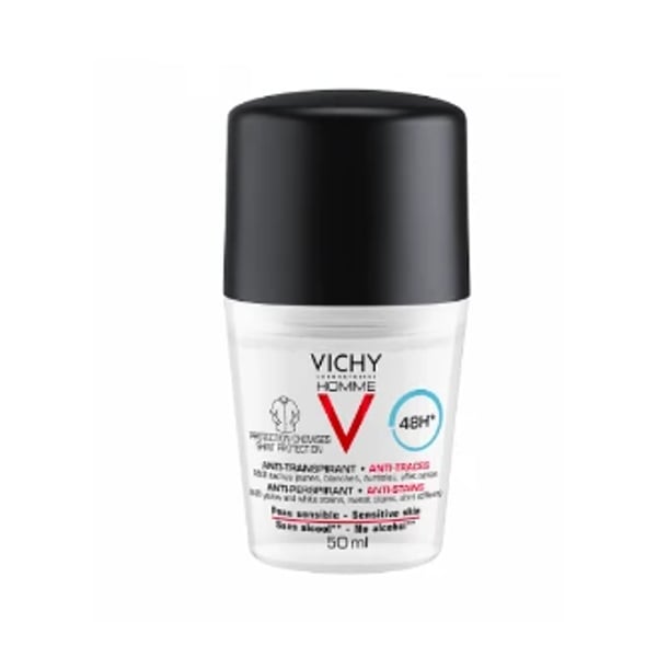 Vichy Homme Deo Roll On Manchas 50ml