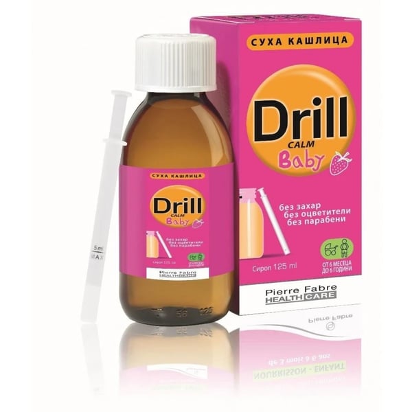 Drill Calm Baby Xarope Morang 125ml