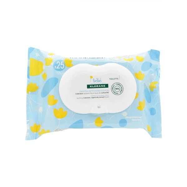 Klorane Bebe Toalhete Limp X25