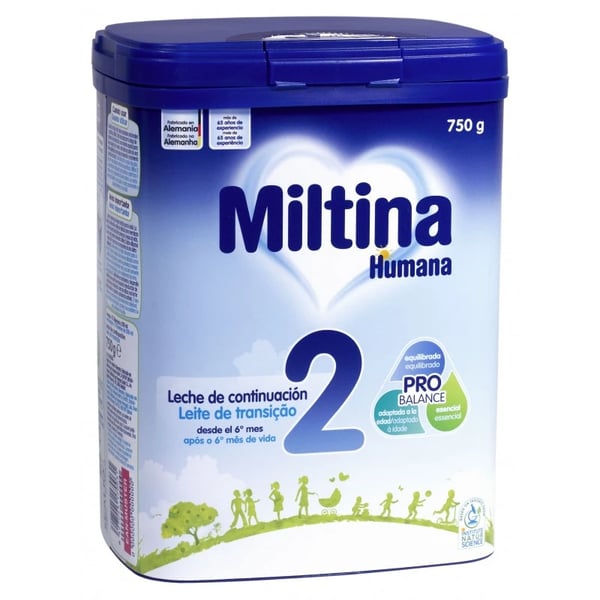 Miltina 2 Leche de Transición 750g 