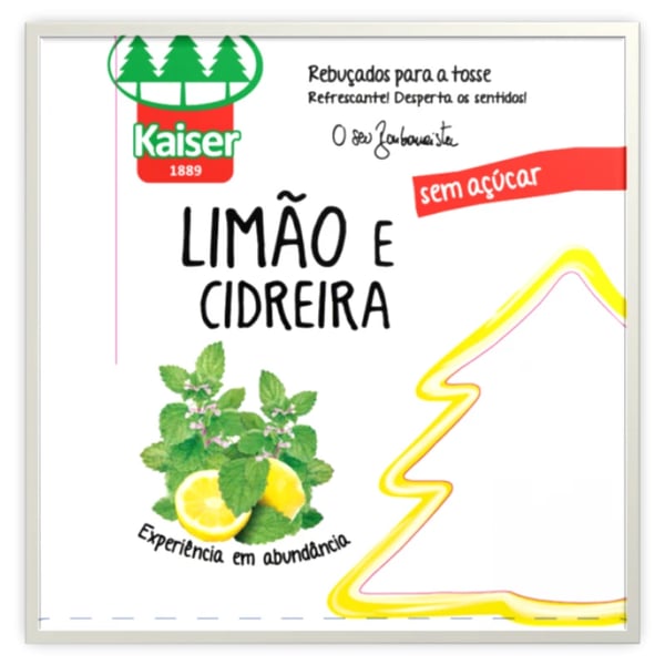 Kaiser Reb Limao Cidreira 60g