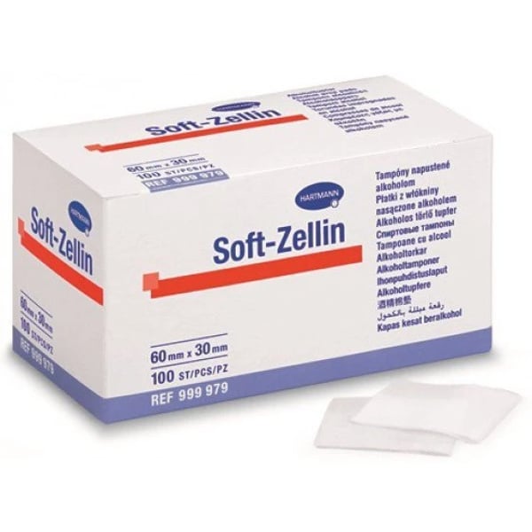 Soft Zellin Toalhet Desinf X 100 Unid