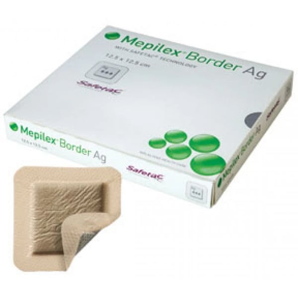 Mepilex Border Ag Penso 10x10 Cm X 5