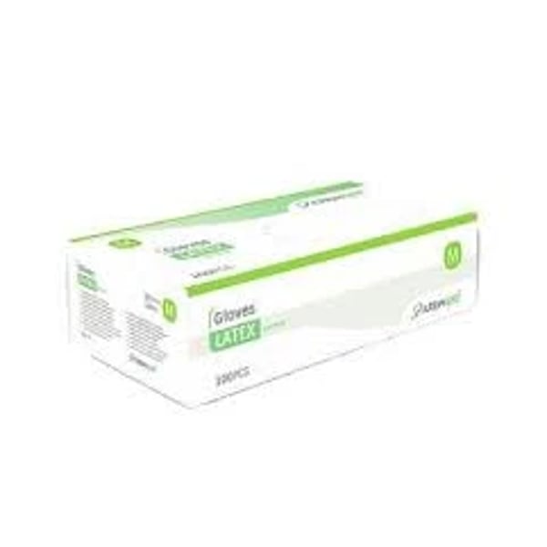 Rubbergold Guantes de látex con polvo M X100