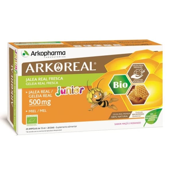 Arkoreal Junior Geleia Real Amp 15ml X20 amp beb