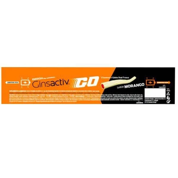 Ginsactiv Go Barra 22g barra