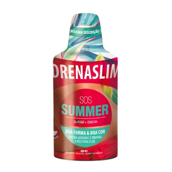 Drenaslim Summer Sos Sol 600ml sol oral dil med