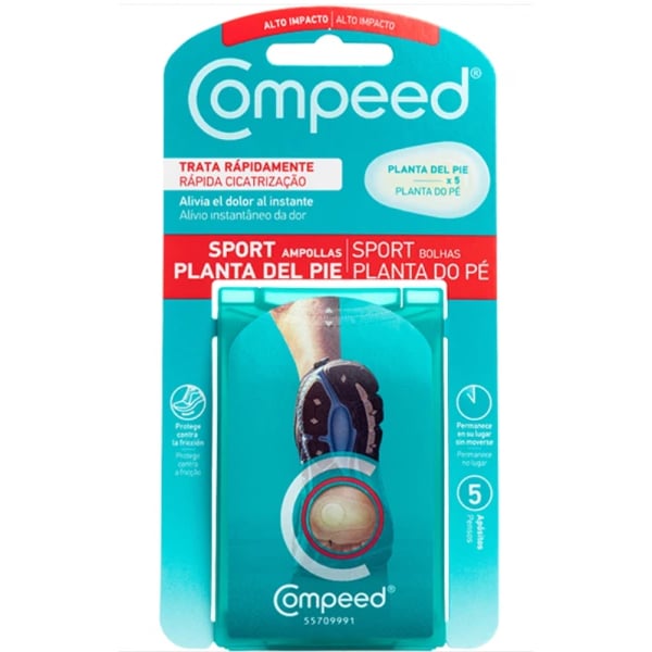 Compeed Sport Penso Bolhas Planta Pe X5