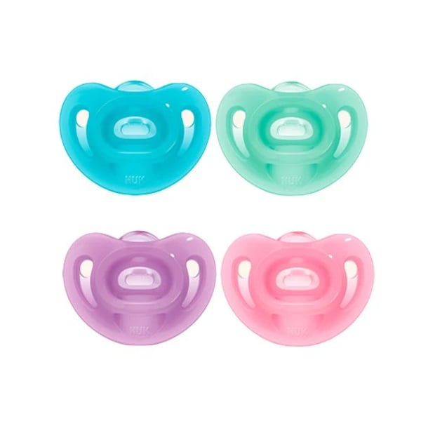 Nuk Sensitive Chup Sil T2 6-18M X2