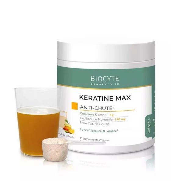 Keratine Max Capilar Po 240g pó sol oral medida