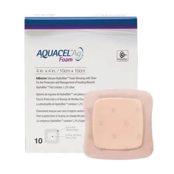 Aquacel Foam Penso Ader 10x10cm X 10