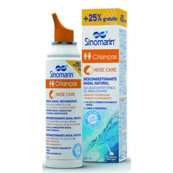Sinomarin Crianca Solucao Hipertonica Agua Mar 100 ML +25%