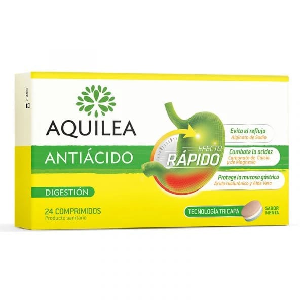 Aquilea Antiacido Comp Menta X24