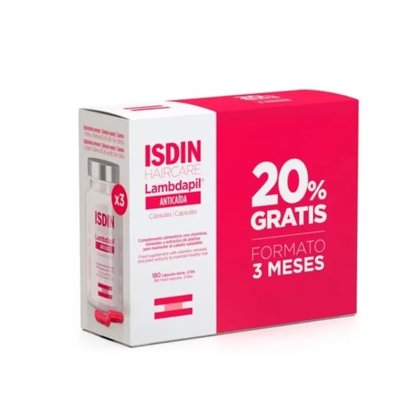 LAMBDAPIL PACK 180 UDS CAPSULAS 1 MES OF