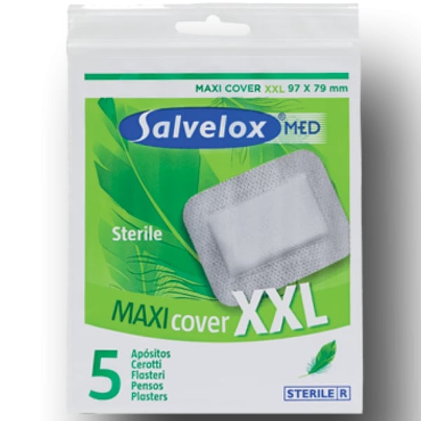 Salvelox Med Maxi Cover XXL 97x79mm X5