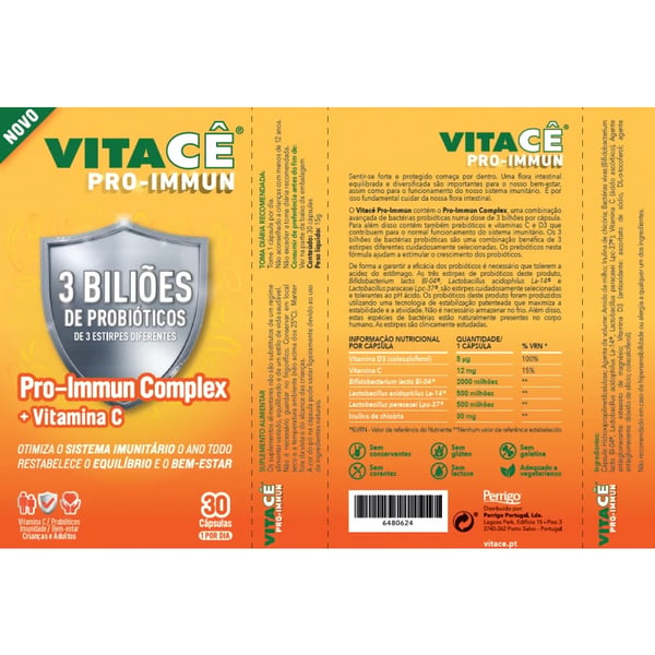 Vitace Pro-Immun Caps x30
