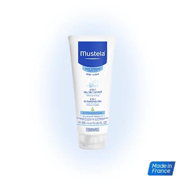 Mustela Bebe 2em1 Cab/Corpo Pn 200ml