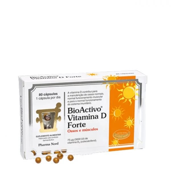 Bioactivo Vitamina D Forte Caps X80