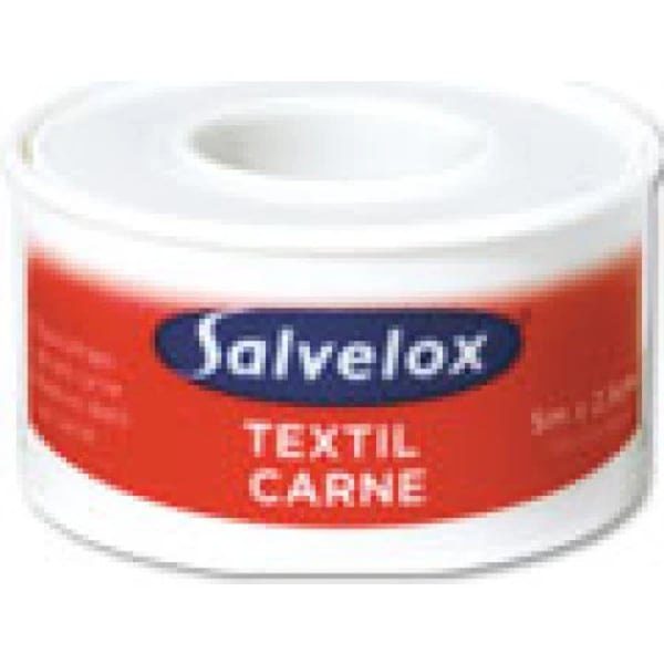 Salvelox Adesivo Tx 5m X2,5cm Carne