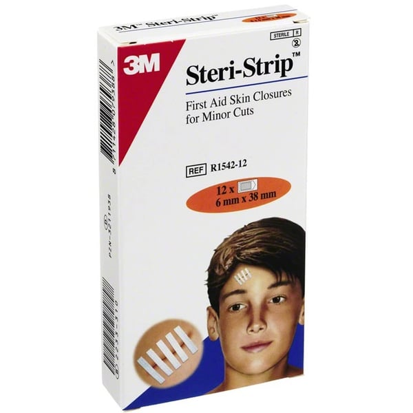 Steri Strip Fita Sutura 6x38 Mm X 5