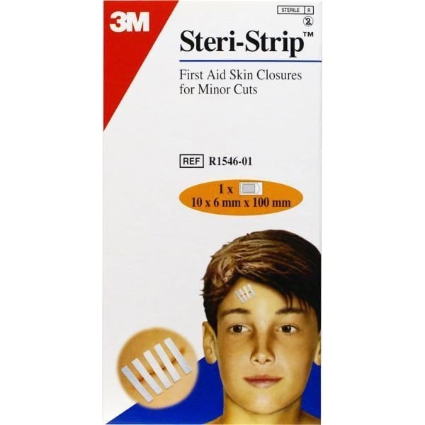 Steri Strip Fita Sutura 6x100 Mm X 10
