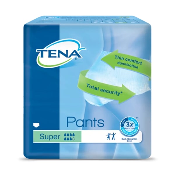 Tena Pants Cueca Super L100/135cmx12
