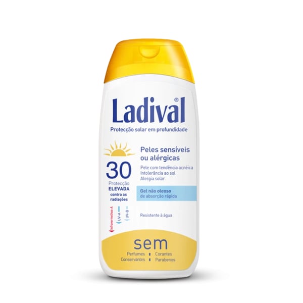 Ladival Solar Gel Pele Alerg 30 200 Ml