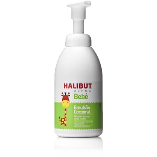 Halibut Bebe Emulsao Corpo 500 Ml