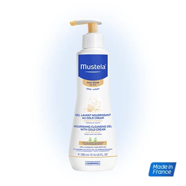 Mustela Bebe Gel Lav Ccream Ps 300ml