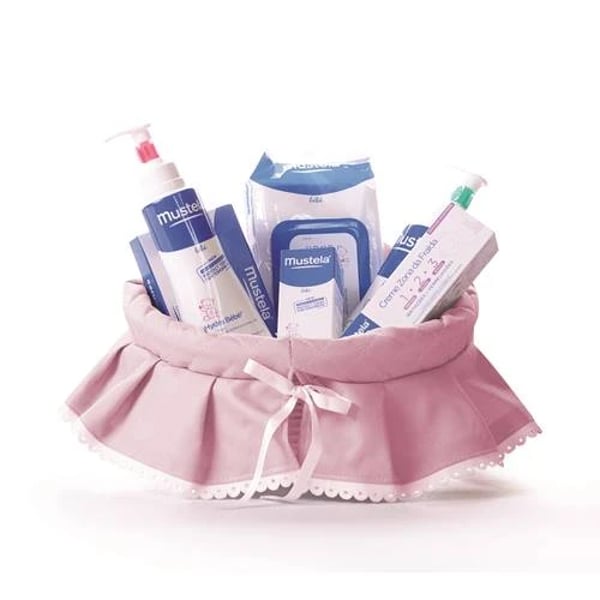 Mustela Bebe  Cesta Essenciais Rosa