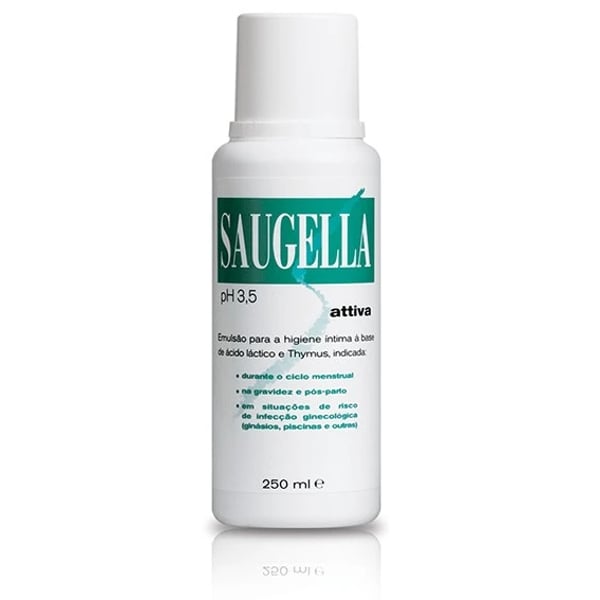 Saugella Attiva Emulsao C/Dosead 250 Ml