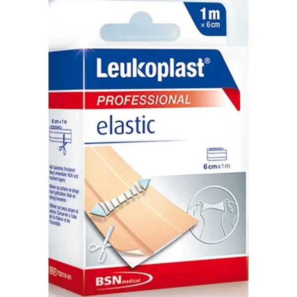 Leukoplast Elastic Ades 6Cmx1M