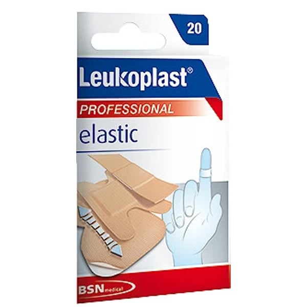 Leukoplast Elastic Ades Sort 2X20