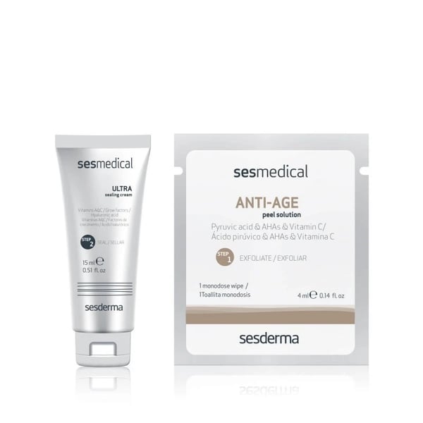 Sesmedic Anti Age Peel Solution Esfoliante Toalhitas + Creme