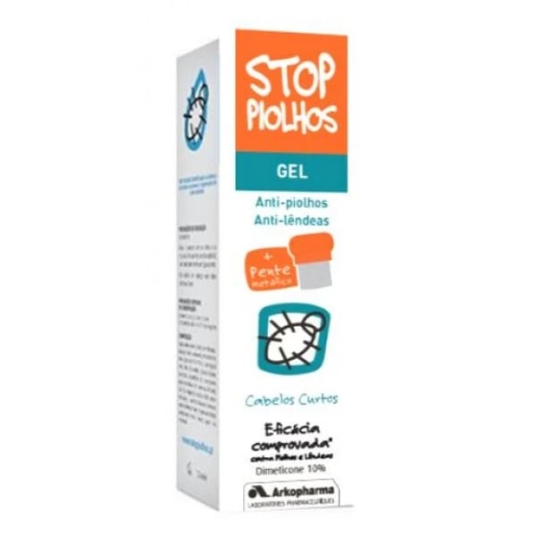 Stop Piolhos Gel Cab Curto 100ml+Pente