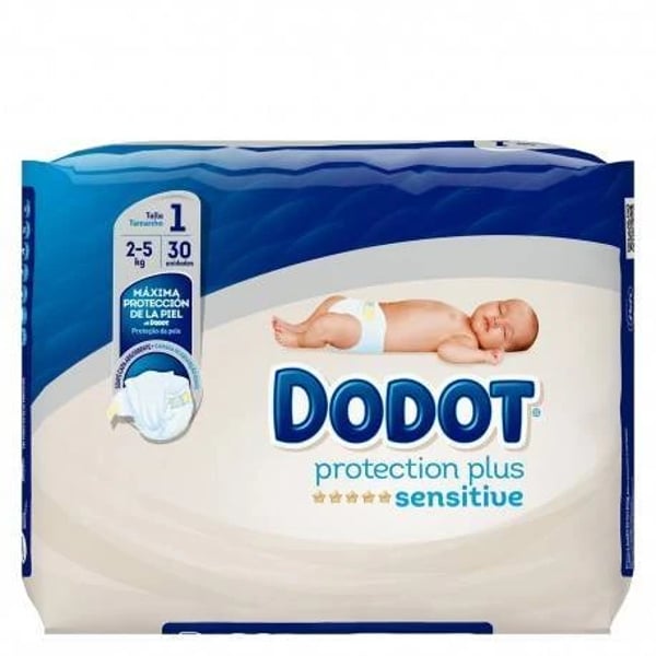 Dodot Sensitive   Fralda T1 2/5kg X30