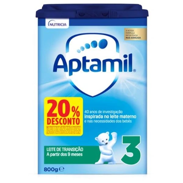 Aptamil 3 Pronutra-Advance Leite em pó de transição 800 g com Desconto de 20%