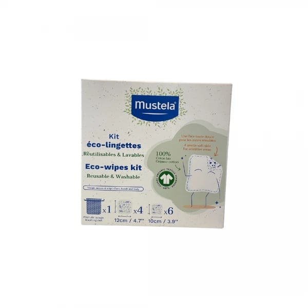 Mustela Bebe Toalh Eco Reut KitX10