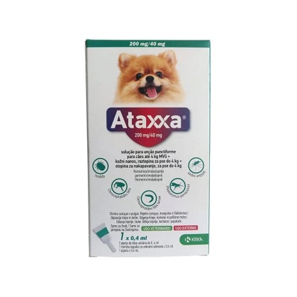 Ataxxa Sol Pip 200/40Mg Cao <=4Kg