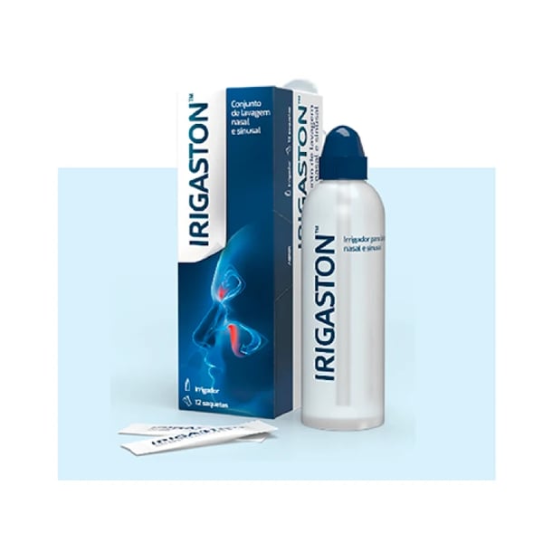 Irigaston Conj lavagem nasal e sinusal
