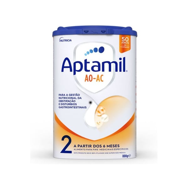 Milupa <mark>Aptamil</mark> AO-AC 2 (Confort) Leite Lactente 800g