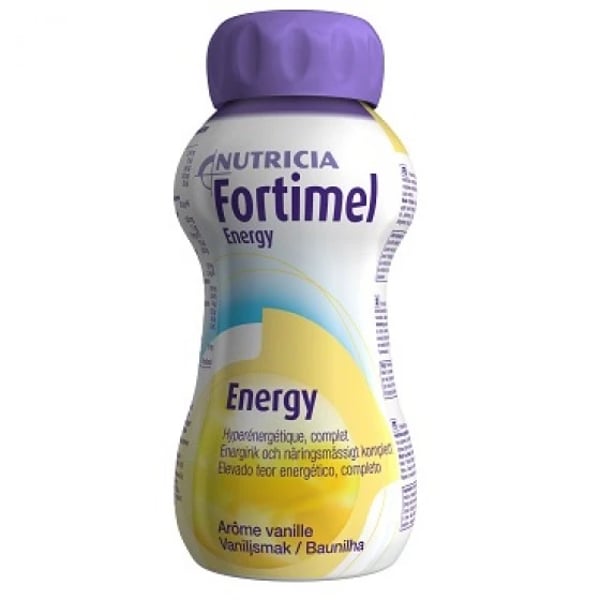 Fortimel Energy Sol Or Baunilha 200ml X4